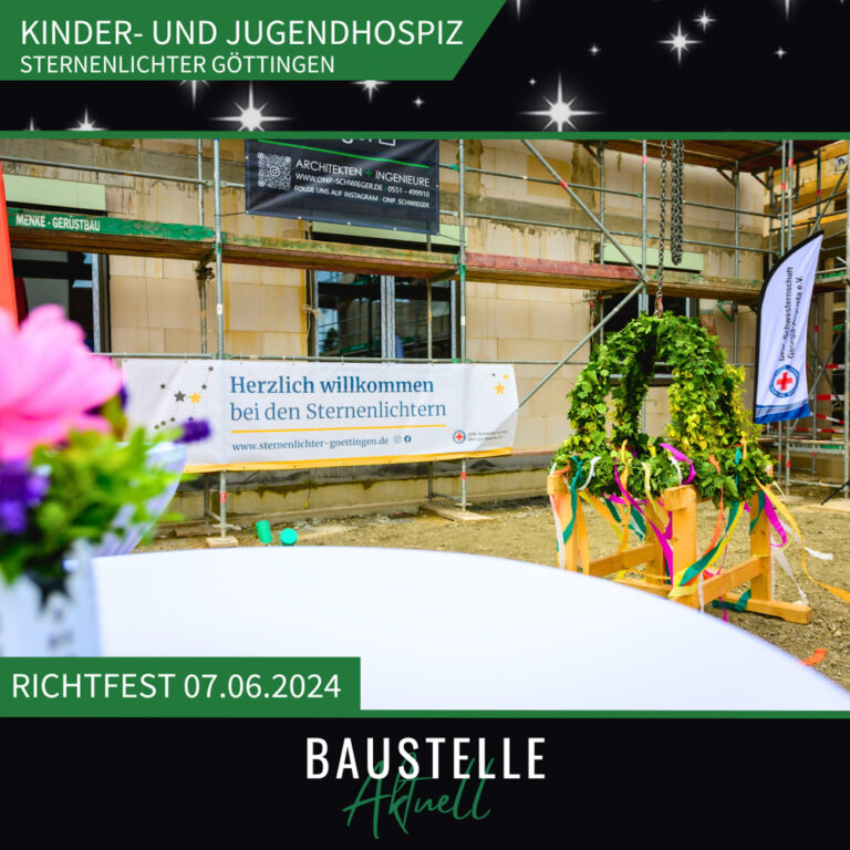 Richtfest Kinder- und Jugendhospiz Sternenlichter in Göttingen